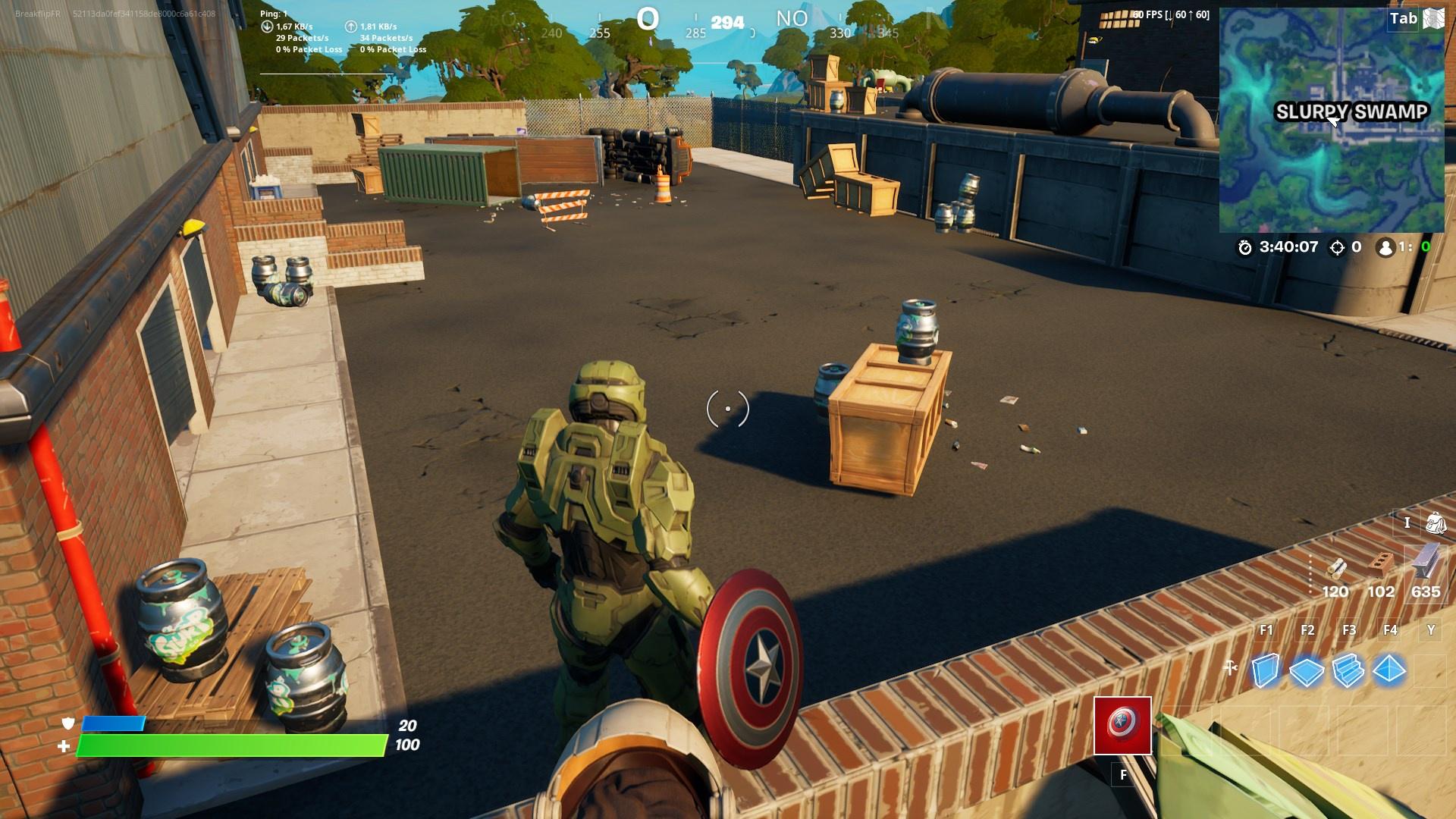 Fortnite : Détruire des barils de bleuvage, défi et quête semaine 7 saison 5